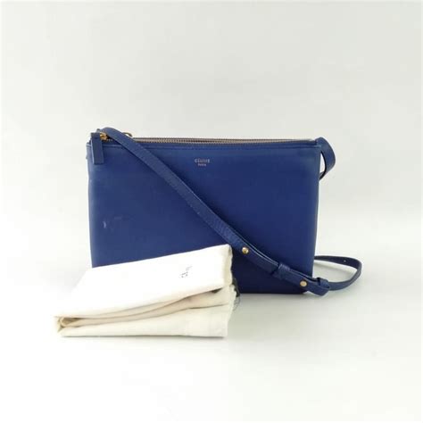 celine trio indigo blue